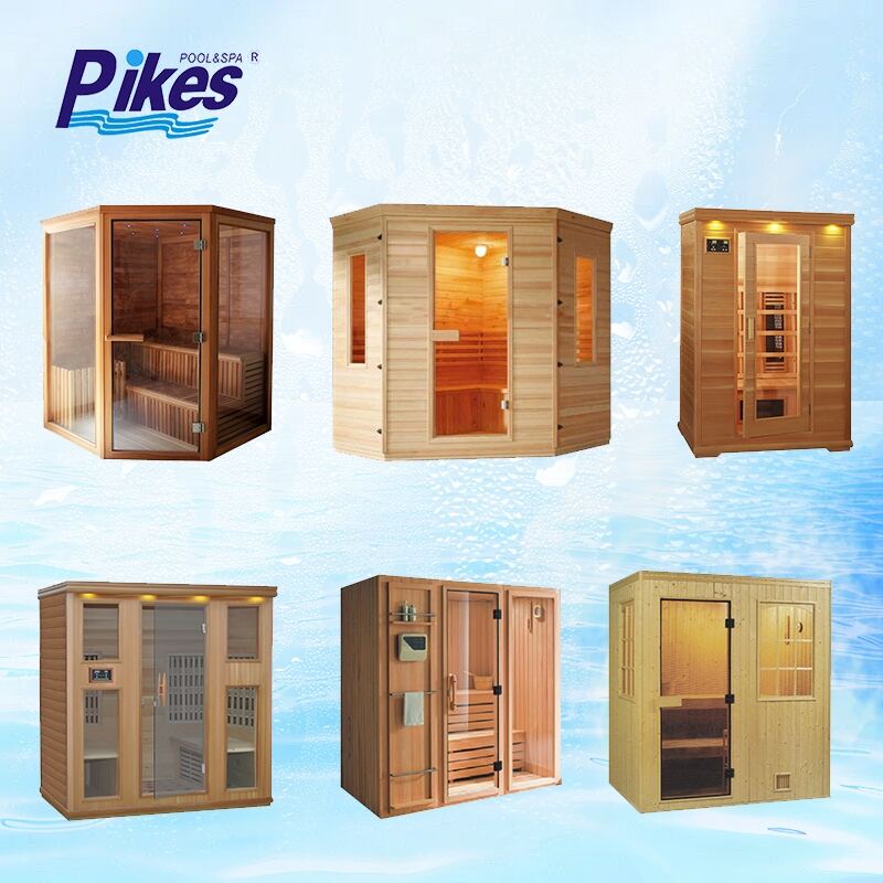 Sauna Infrared Sauna Dry Home Indoor 3-4 Person Steam Luxury Far Infrared Sauna Rooms