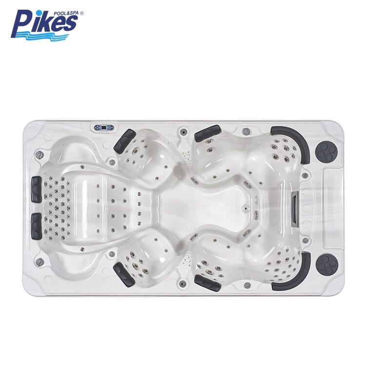 Factory Supply Deluxe Massage Spa Tub Outdoor Whirlpool Hot Tubs For 8 Persons