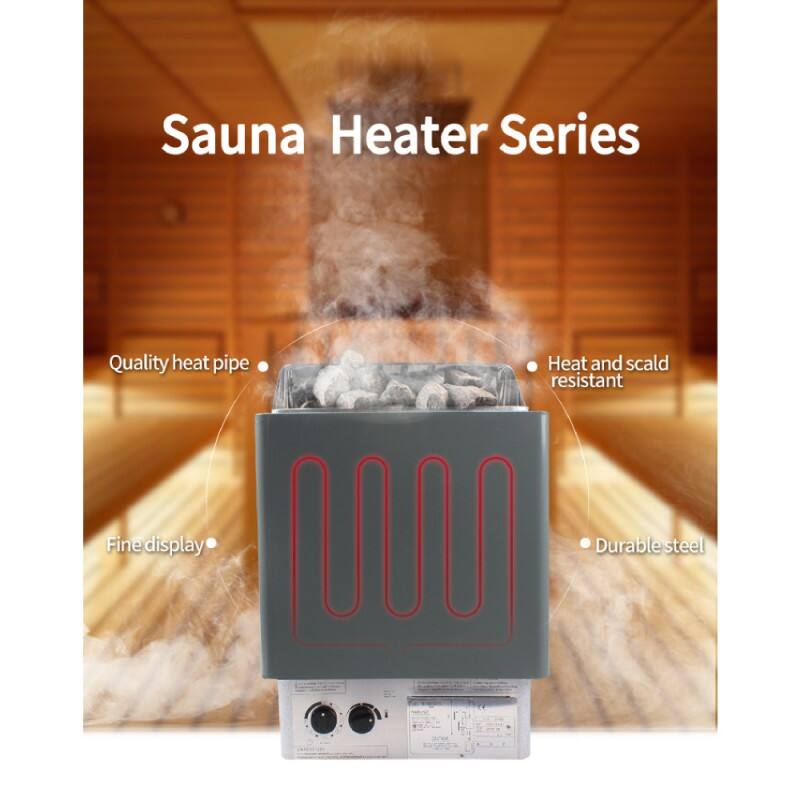 H-105 Sauna Heater Sauna Stove Built In And Separate Control Stainless Steel Sauna Heater For Commercial And Home
