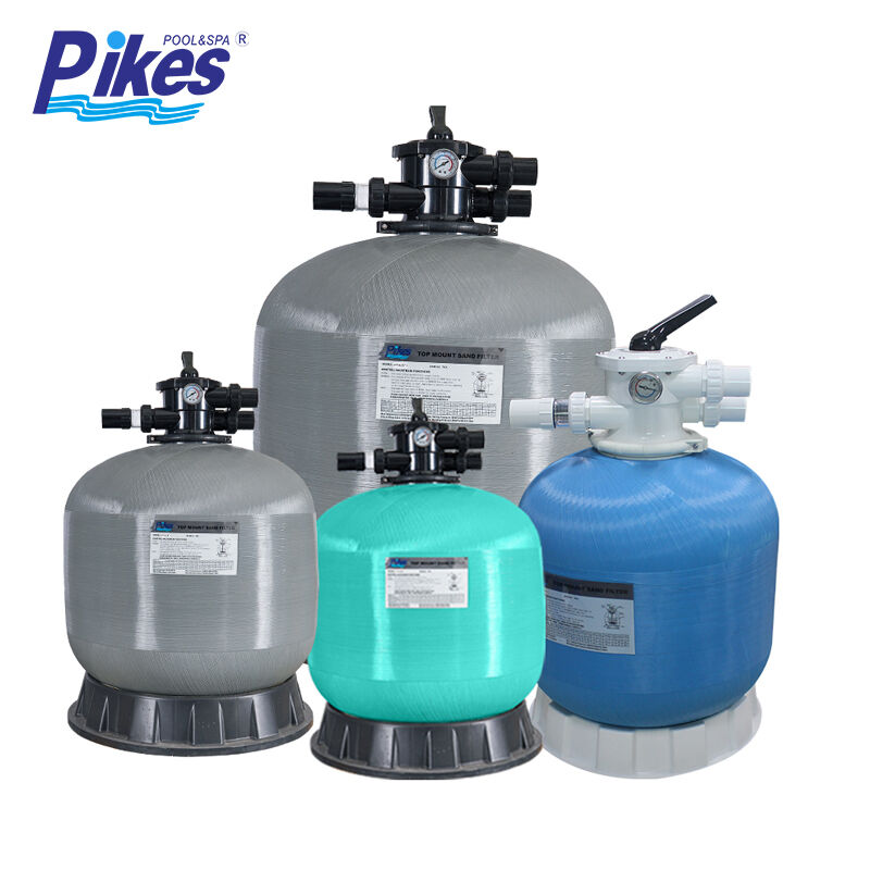 ”P” Series Fiberglass Top Mount Sand Filter