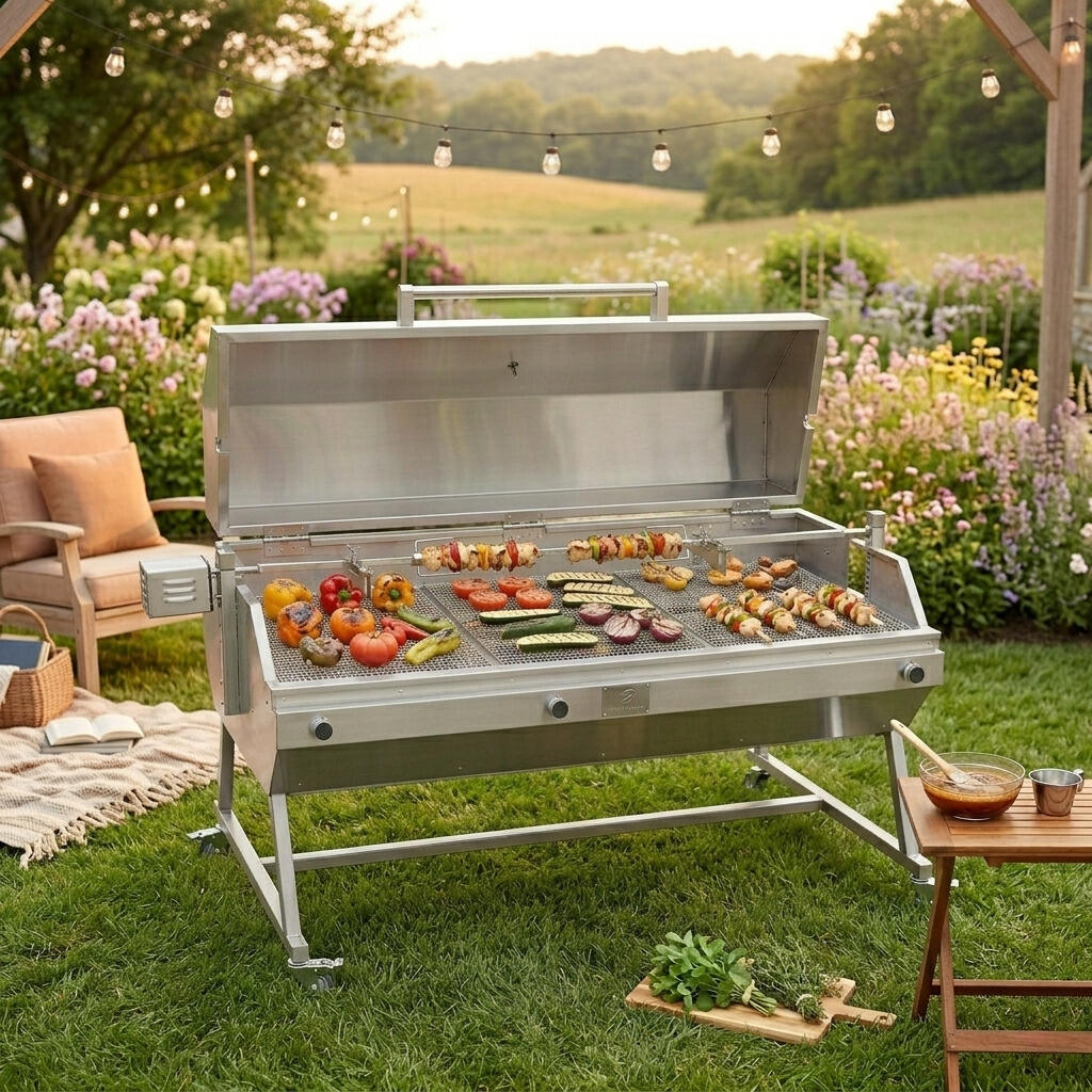 Why Choose Our Electric Rotating Grill?