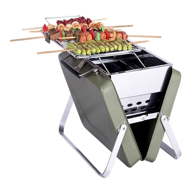 Compact Design for On-the-Go Grilling