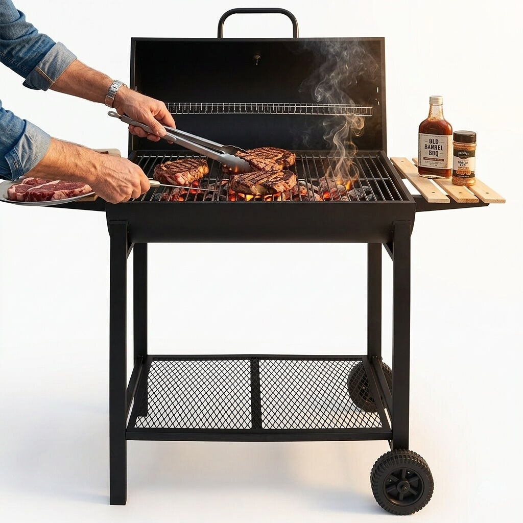 Modern Premium Charcoal Trolley Grill-1.jpg