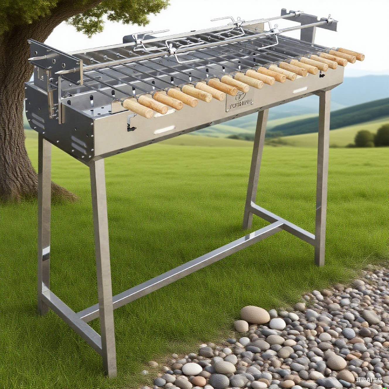Experience the Ultimate in Grilling with Our Cyprus BBQ Rotisserie Grill
