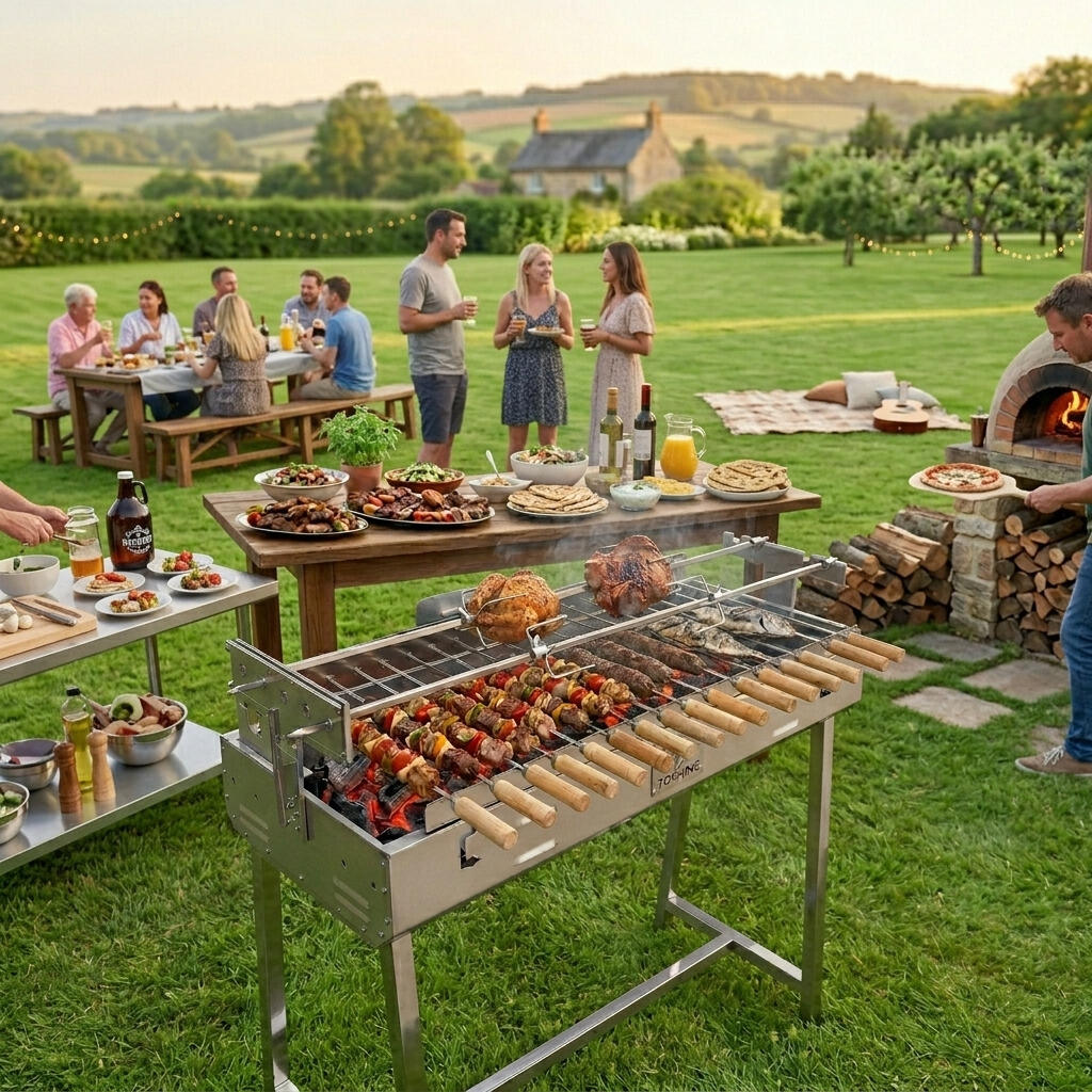 Superior Stability for Outdoor Cooking