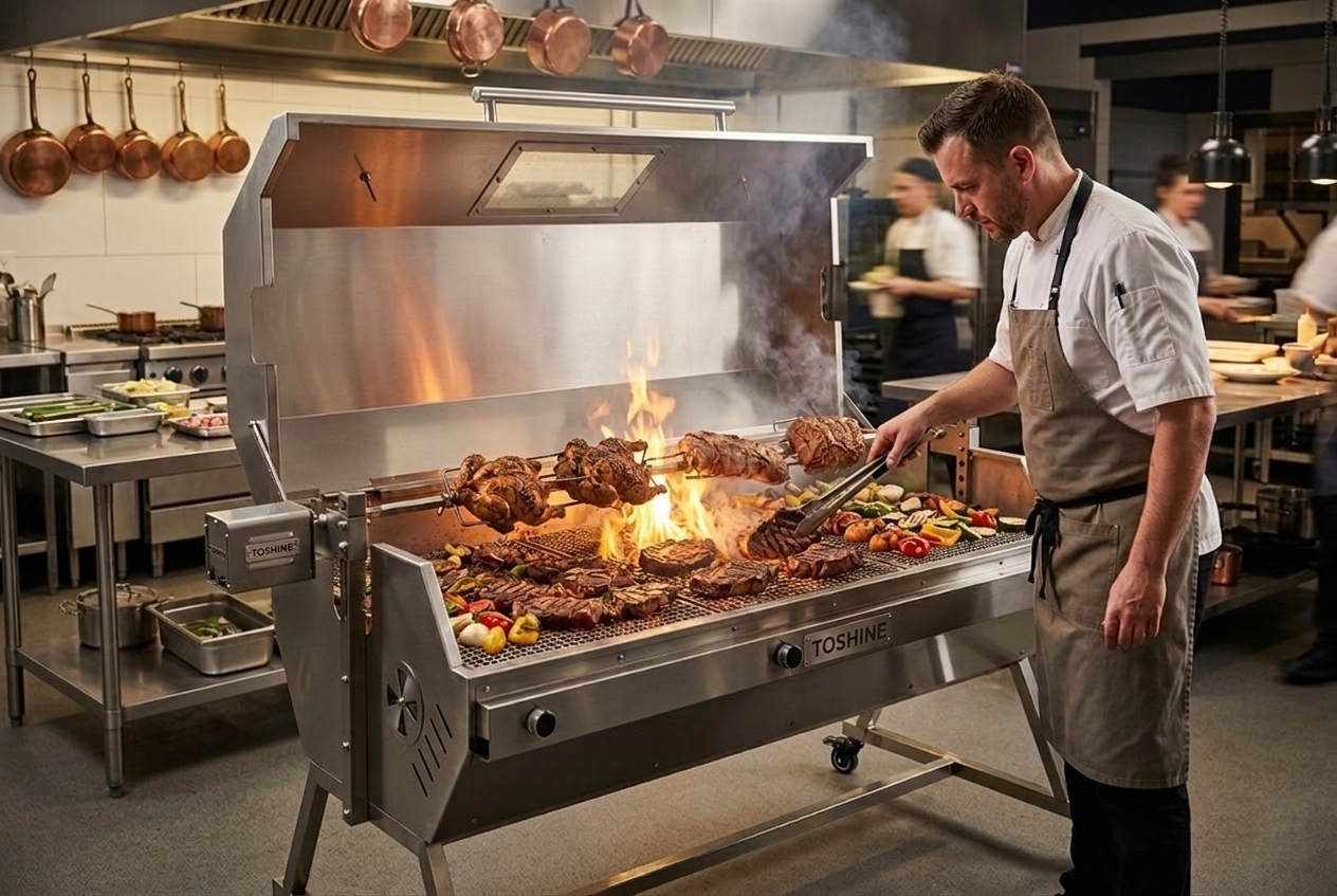 Hogyan válasszunk kereskedelmi célú BBQ-grillt éttermek és kateringvállalkozások számára
