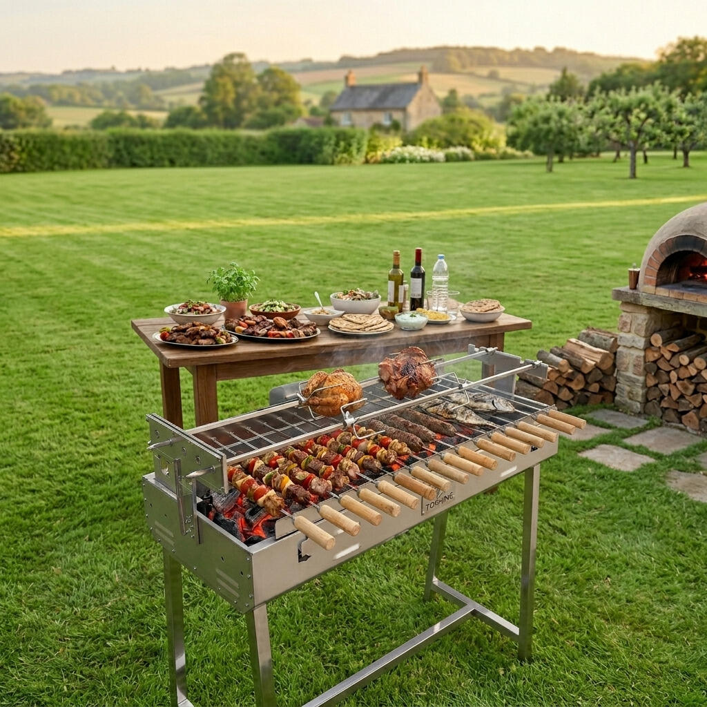 Unmatched Stability and Performance of Cyprus BBQ Rotisserie Grills