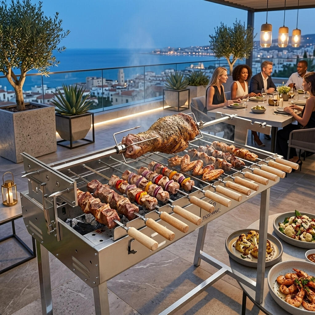 Discover the Unmatched Benefits of Our Rotating Skewer Grill