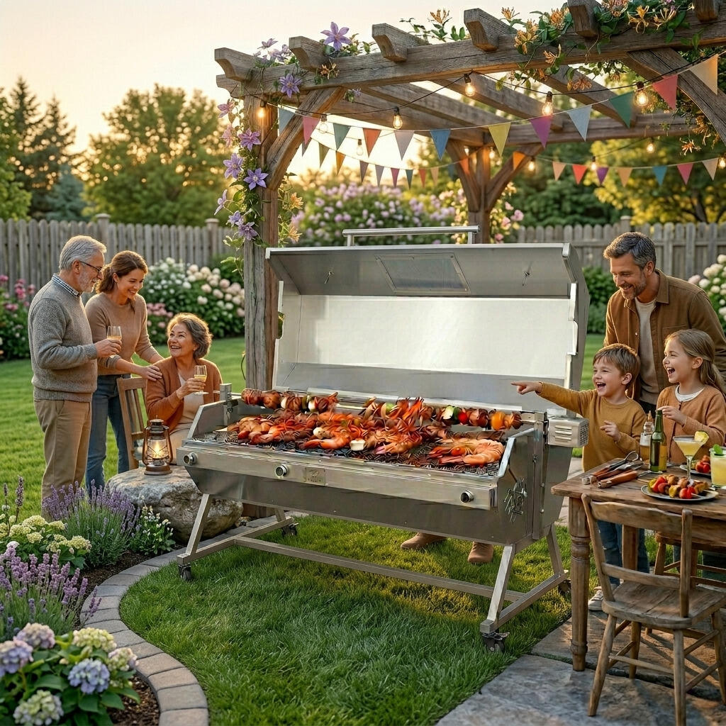 Unmatched Quality and Performance in Heavy Duty Barrel Grills