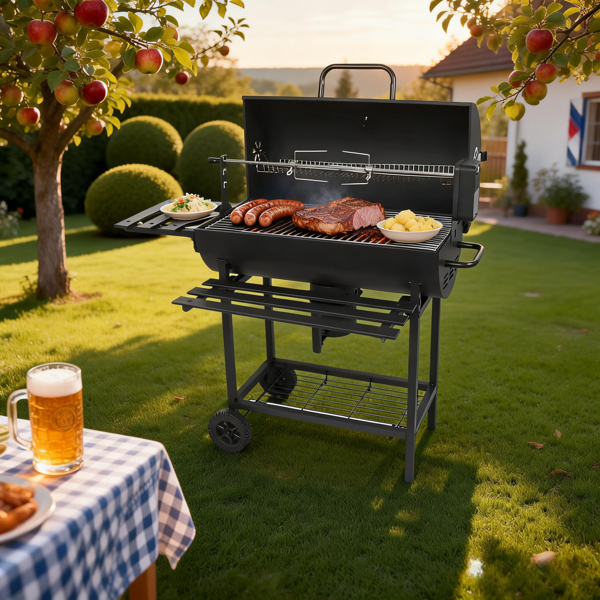Discover the Unmatched Benefits of Our BBQ Trolley With Storage