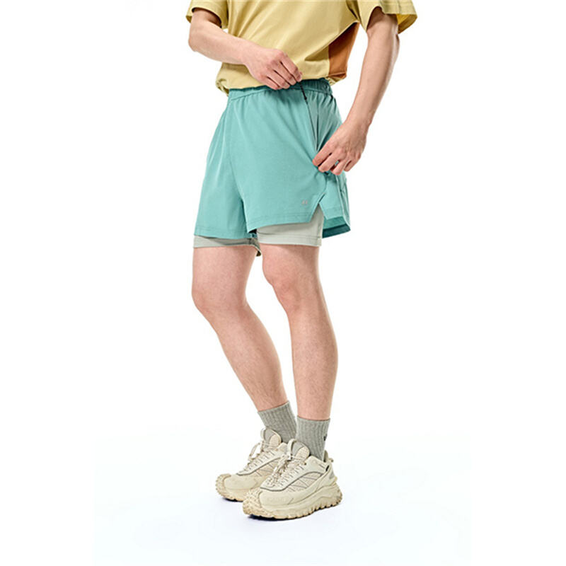 Men's 2026 SS 2-in-1 Breathable Sports Shorts, Lightweight Outdoor UPF50+ Sun Protection Pants