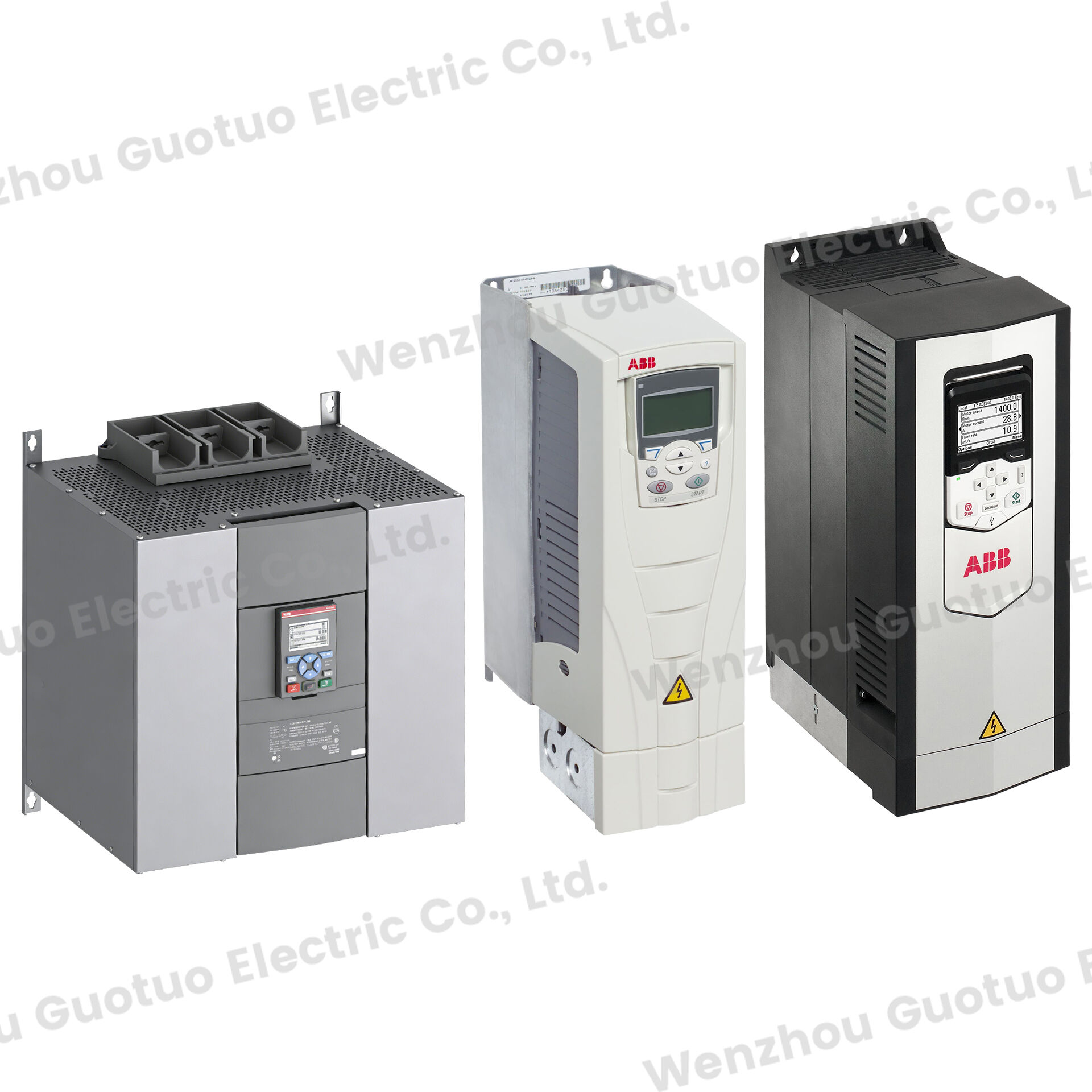 ABB VFD + Soft Starter Drive Starter Combination: Precise speed control and smooth start in one, suitable for full-process motor control of water pumps, fans, and conveyor lines.