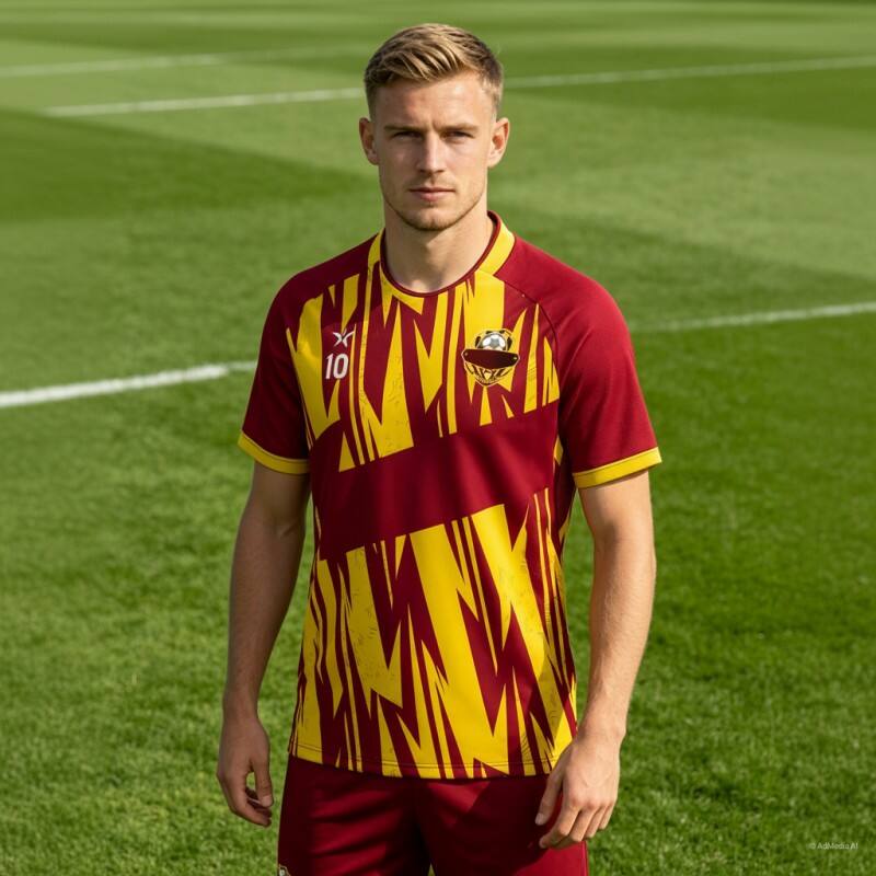 Uređene subaltimirane nogometne majice - Retro stil ekipe