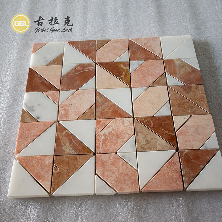 Red Marble  Mosaic Tiles