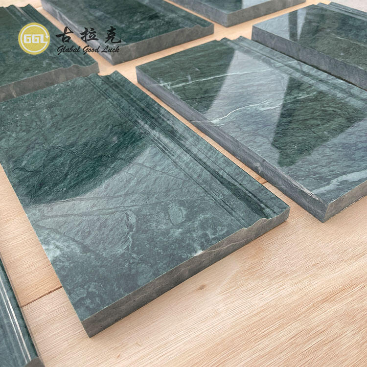 Baseboard Green Marble Crown Moulding Skirting Boards Chair Rail