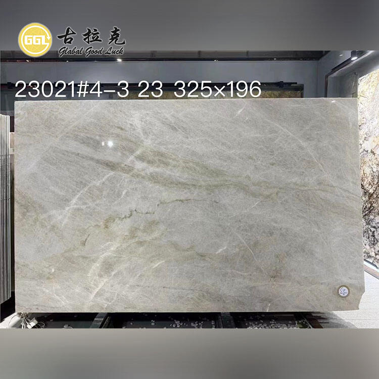 Slab Taj Mahal Quartzite or Tile for Interior Wall and Floor Stair Tiles Project Luxury Design