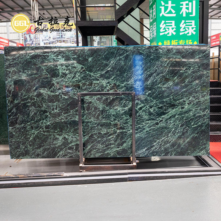 Verde Alpi Marble Slab for Interior Decorative Countertop and Floor Wall