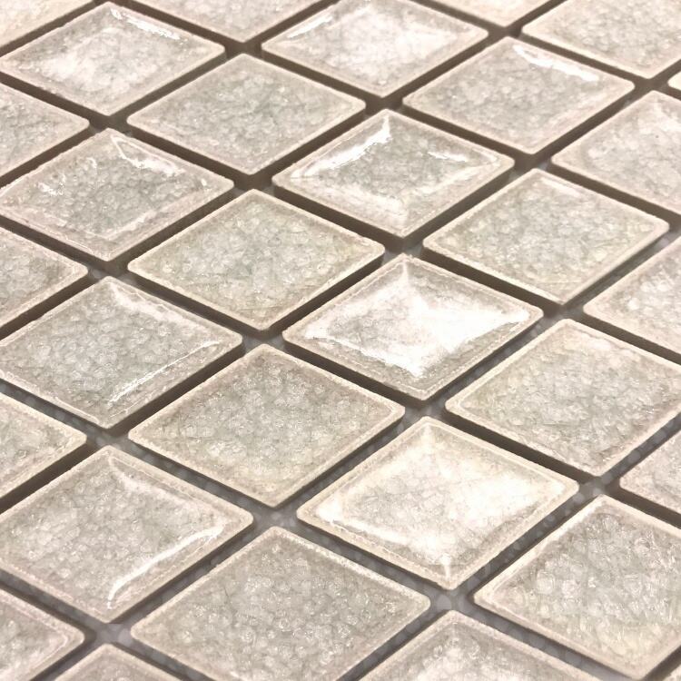 Cracked Diamond Ceramic Mosaic Tiles For Bathroom Kitchen Wall Tile