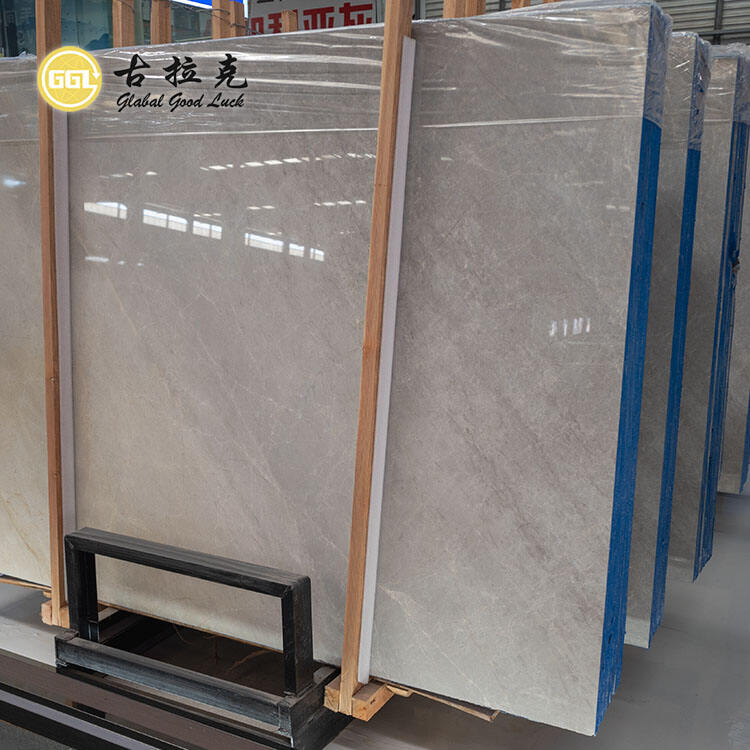 Tundla Grey Marble Slab for Interior Decorative and Floor Wall Tile