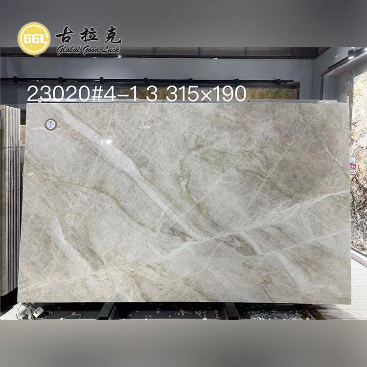 Slab Taj Mahal Quartzite or Tile for Interior Wall and Floor Stair Tiles Project Luxury Design