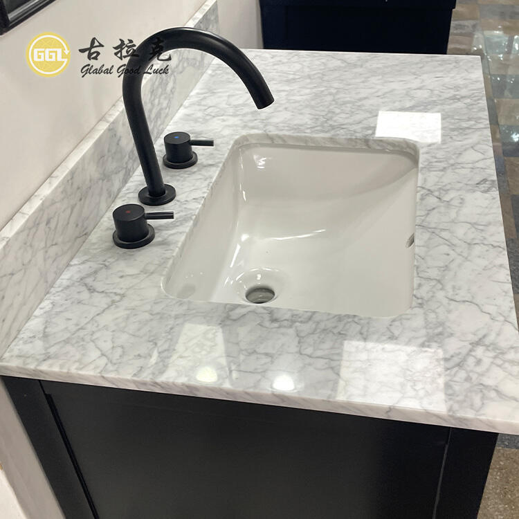 Polished Texture Marble Vanity Countertop Table Top For Kitchen Bathroom