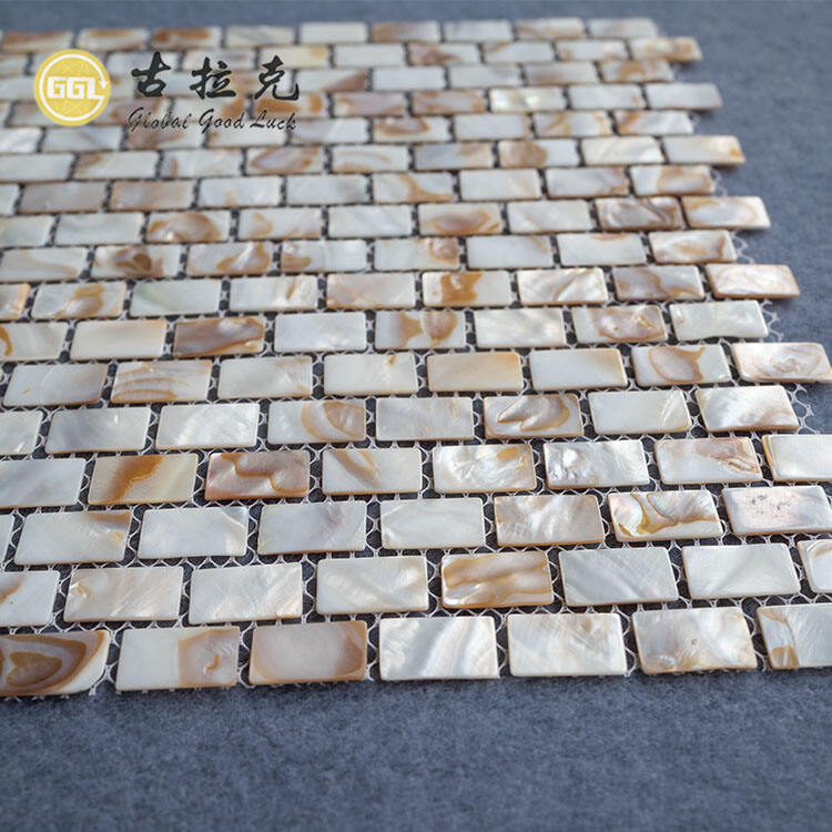 Natural Mother of Pearl Shell Mosaic Tile for Inner Decoration