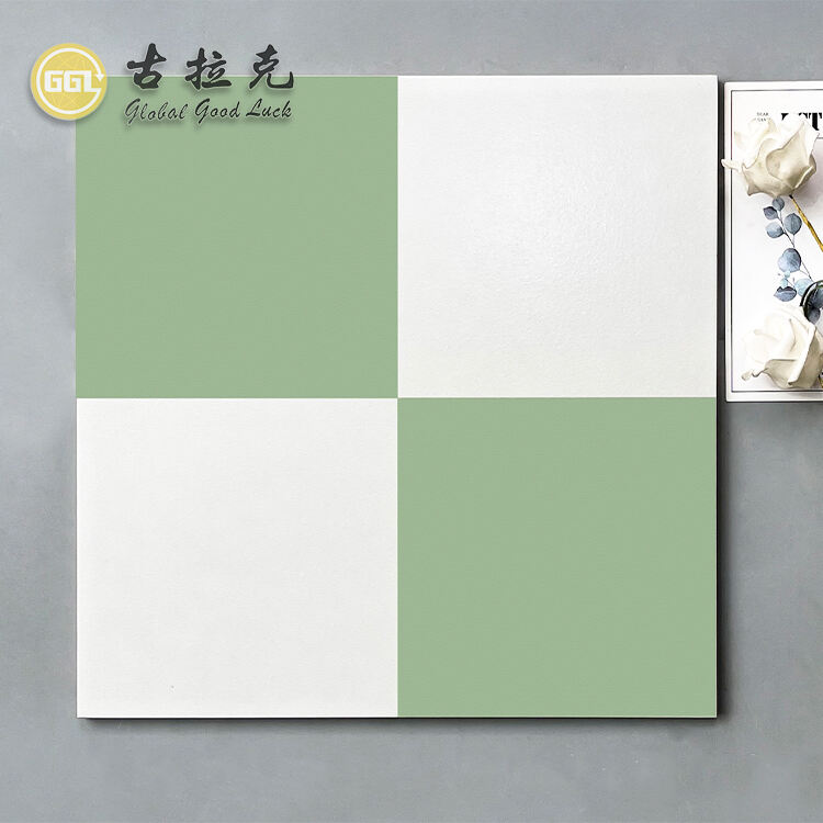 Green White Ceramic Tile Porcelain Tile Mosaic for Wall Floor Decor