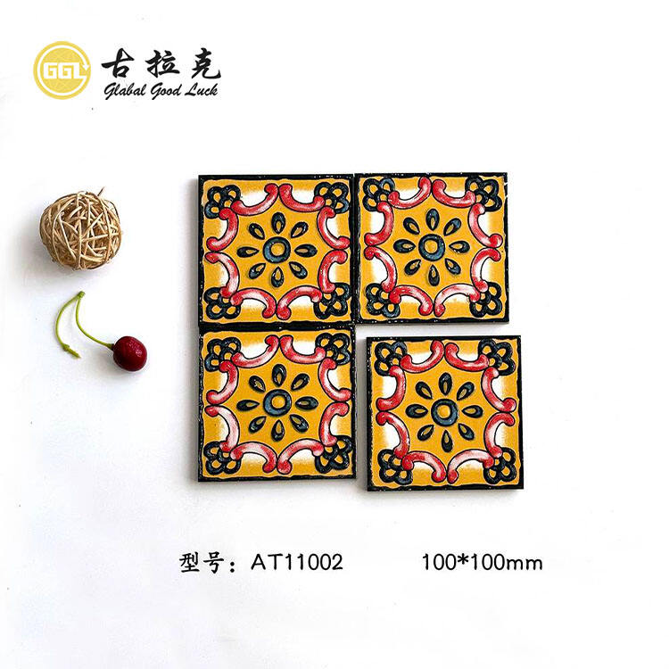 Flower Pattern Colorful Ceramic Mosaic for Bathroom Wall Decor