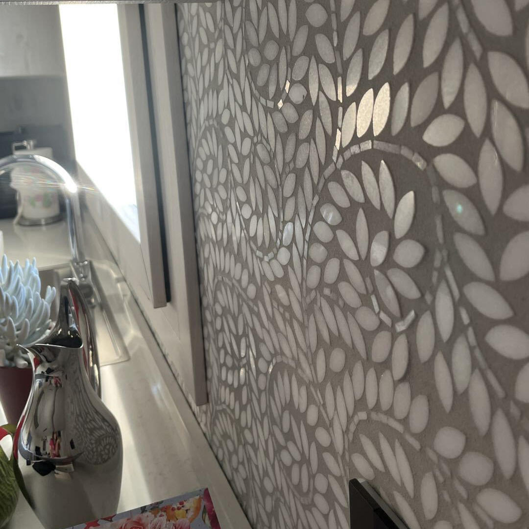 When decoration meets art--Natural waterjet marble mosaic!