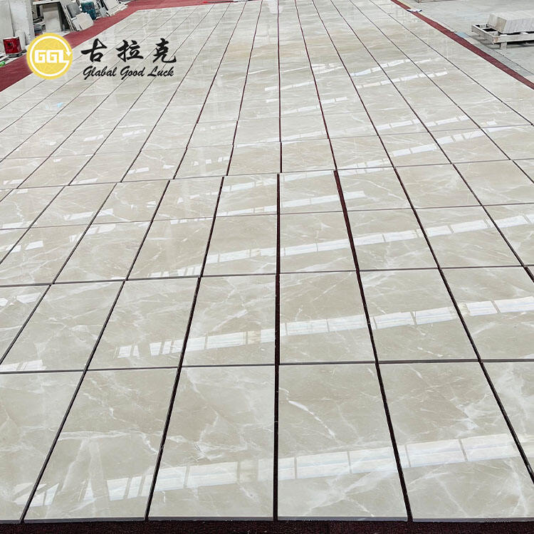 Polished Marble Slab Burdur Beige Marble for Interior Wall and Floor Stair Tiles Project