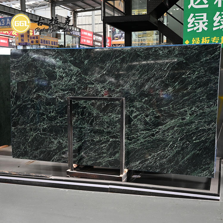 Verde Alpi Marble Slab for Interior Decorative Countertop and Floor Wall