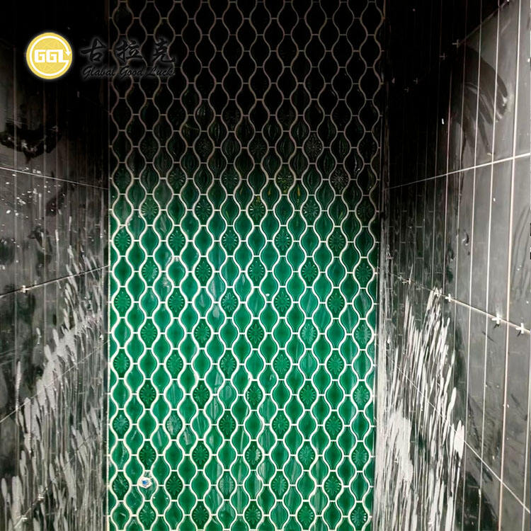 3D Design Glossy Ceramic Mosaic Tile for Wall Decoration