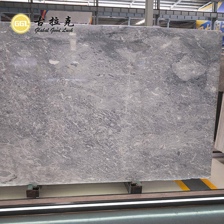 Fashion Super White Marble Slab for Interior Design Wall Floor Countertop Project