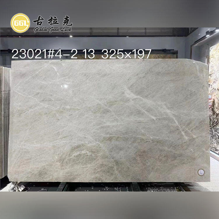 Slab Taj Mahal Quartzite or Tile for Interior Wall and Floor Stair Tiles Project Luxury Design