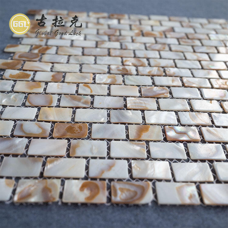 Natural Mother of Pearl Shell Mosaic Tile for Inner Decoration