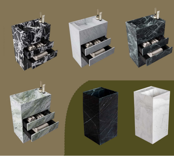 Marble Basin Designs: Functional Elegance for Modern Bathrooms