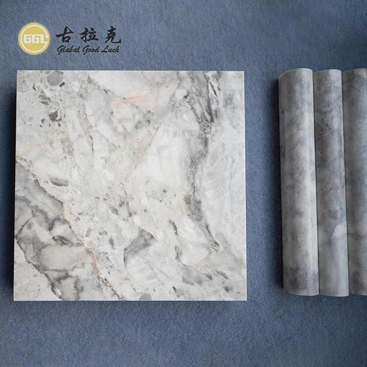 Calacatta Grey Panel Marble Mosaic Tile For Home and Hotel Wall