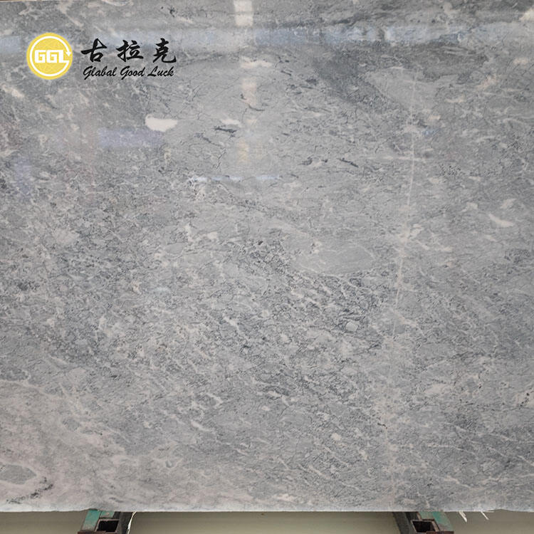 Fashion Super White Marble Slab for Interior Design Wall Floor Countertop Project