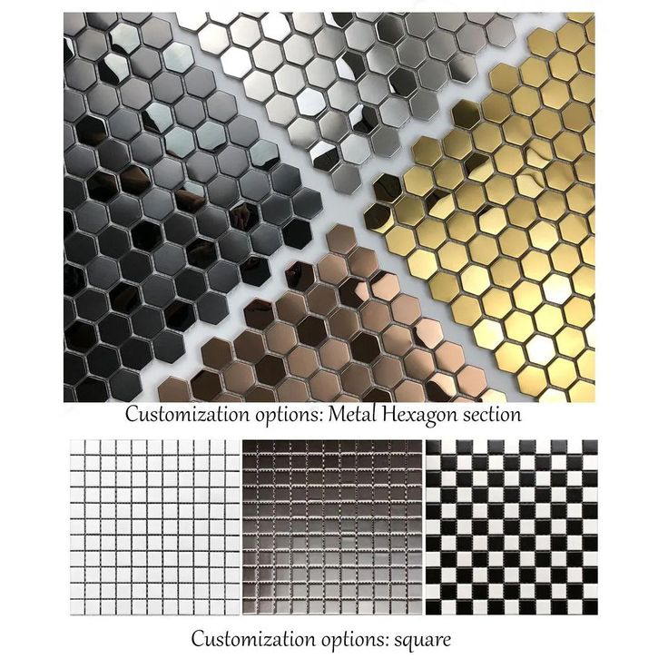 Stainless SteelMosaicTiles