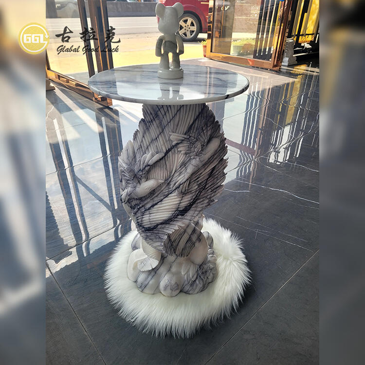 Natural Marble Table Coffee Table Marble Console Table With Marble Top