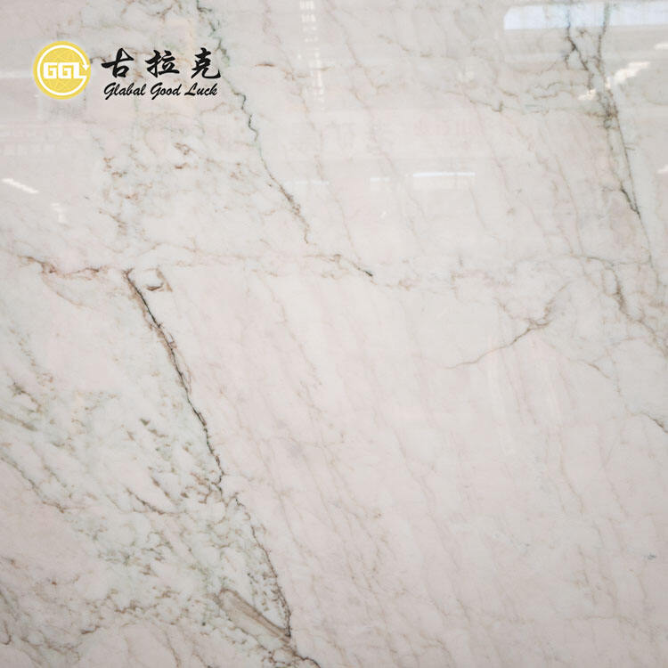 Natural White Marble Slab for Interior Decorative Wall Floor