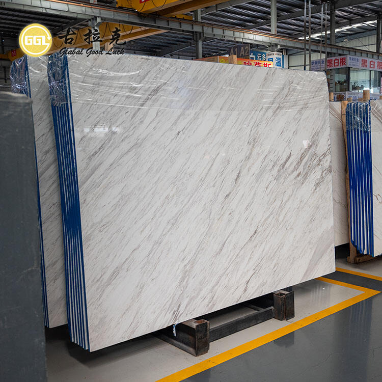 Interior Design Volakas White Marble Slab for Wall Floor Tile