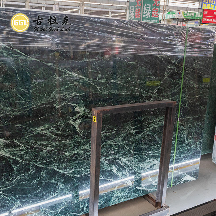 Verde Alpi Marble Slab for Interior Decorative Countertop and Floor Wall