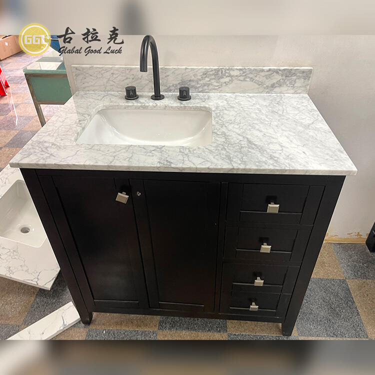 Polished Texture Marble Vanity Countertop Table Top For Kitchen Bathroom