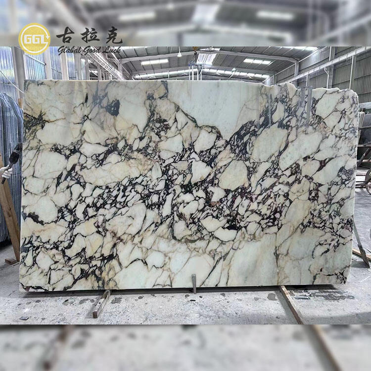 Calacatta Viola Marble Slab for Interior Wall and Floor Tiles