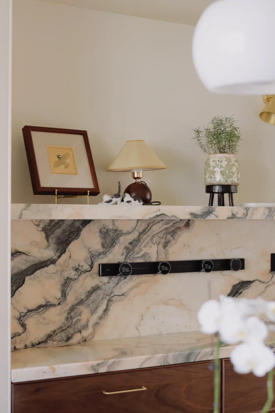 The Pink Stone Magic in Ubud Villa —Aurora Rosa Marble