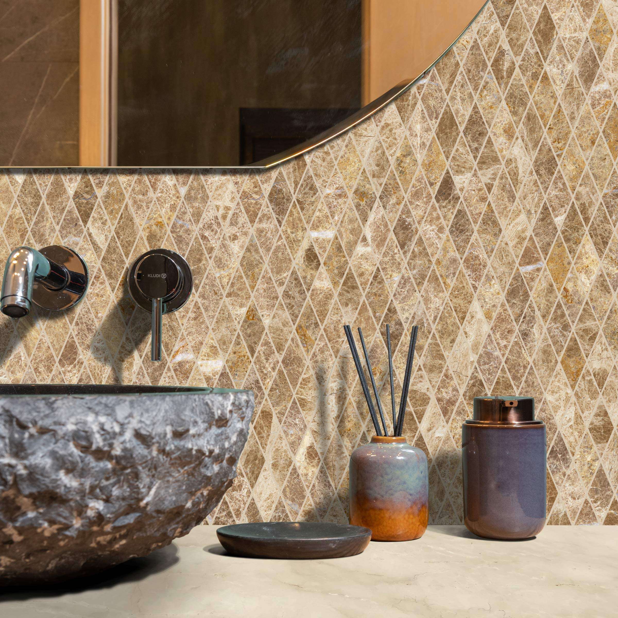 Emperador Light Marble: A Timeless Brown Natural Stone for Elegant Interiors