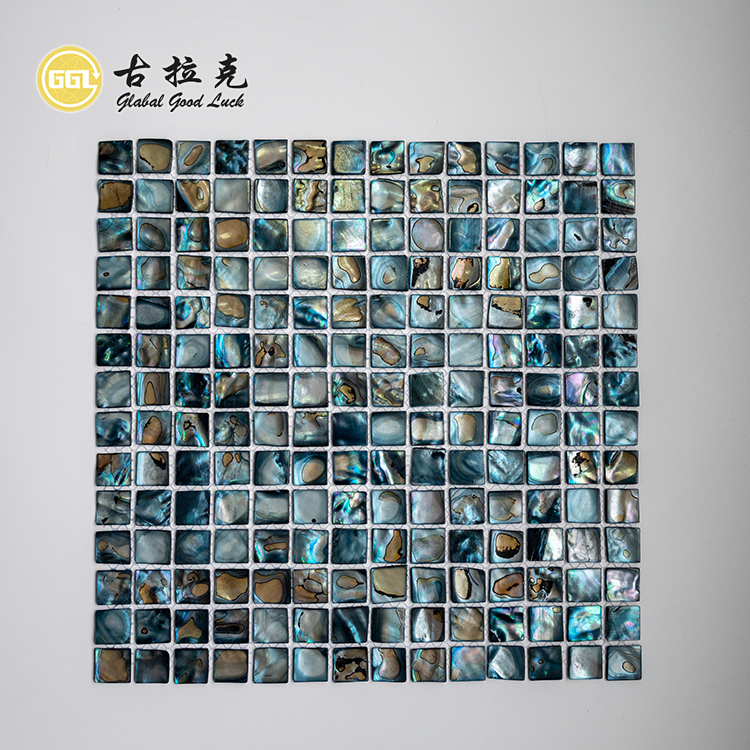 New Design Blue Shell Mosaic Tile For Home Decoration and Diy Furniture Decoration