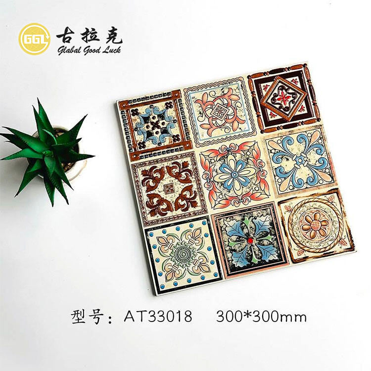 Unique Pattern Design Ceramic Tile 300*300mm for Wall and Floor Decor