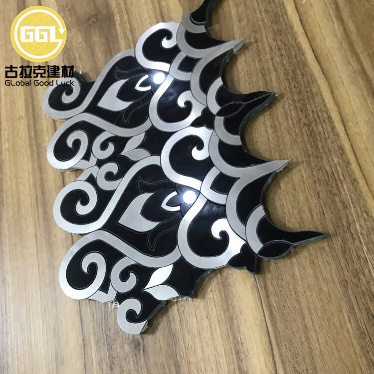 Stainless steel WaterJet Mosaic Tiles